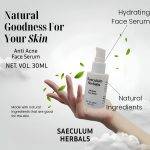 Anti Acne Face Serum Ingredients